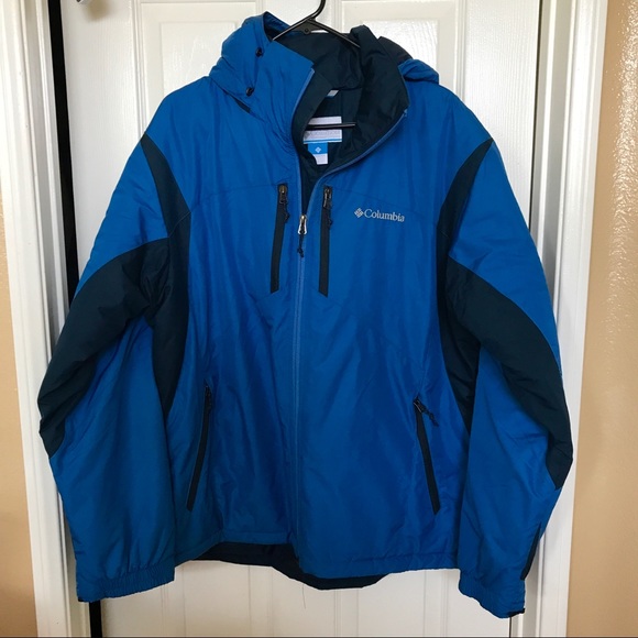 Columbia LRG Men’s Omni Heat Waterproof Hooded - Picture 2 of 8